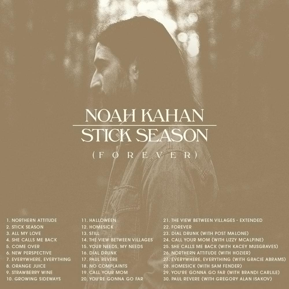Songs by Noah Kahan