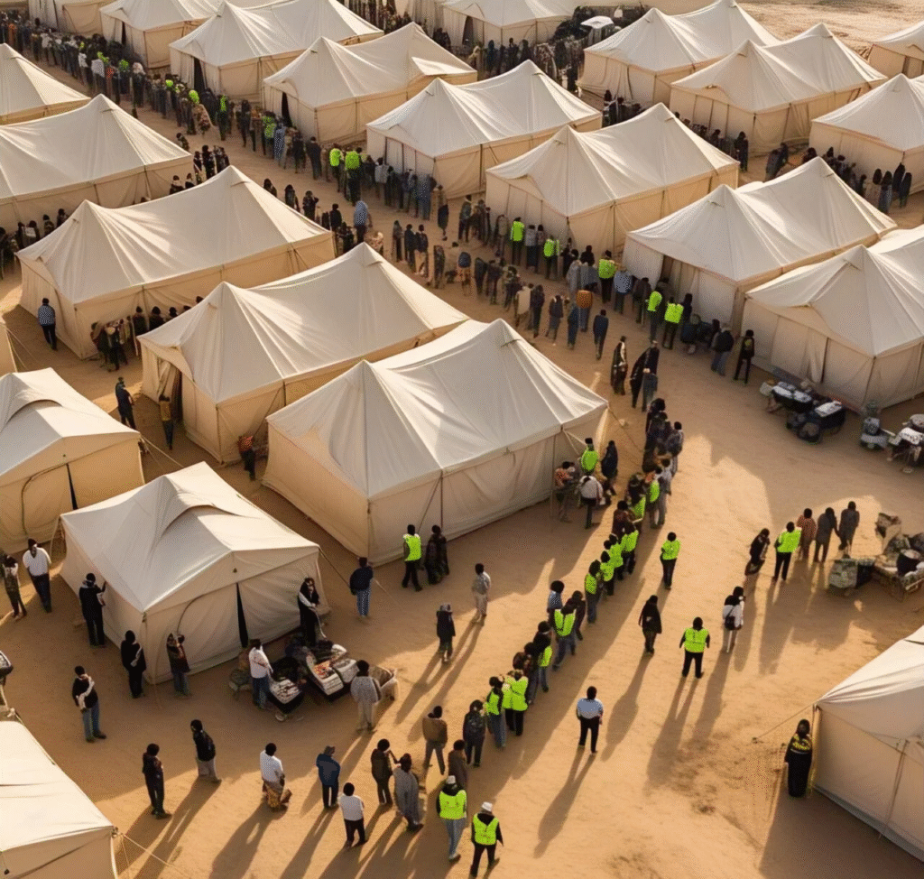 doge hhs migrant housing contract