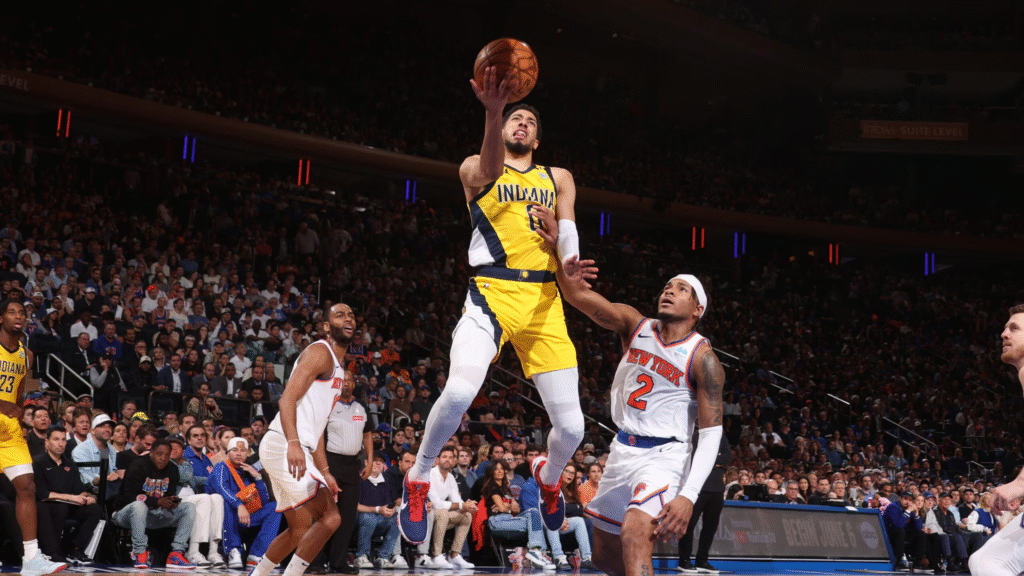 pacers vs knicks match player stats