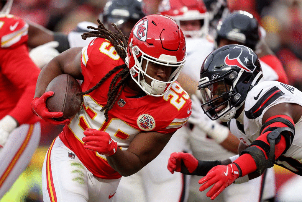 Texans vs Kansas City Chiefs Match Player Stats